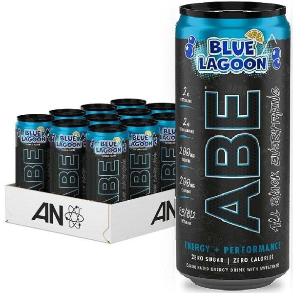 Applied Nutrition ABE Energy + Performance Cans, Blue Lagoon - 12 x 330 ml Online now