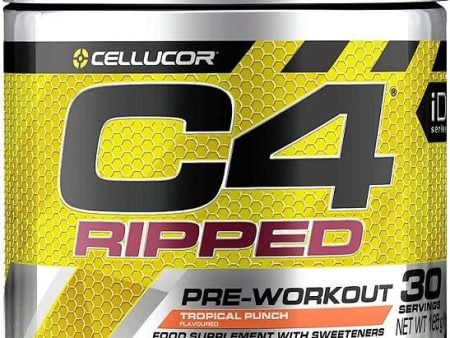 Cellucor C4 Ripped, Tropical Punch - 189 grams For Discount