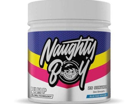 Naughty Boy Pump, Blue Razz Bon Bons - 400 grams Discount