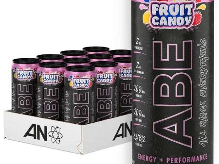 Applied Nutrition ABE Energy + Performance Cans, Fruit Candy - 12 x 330 ml Online Hot Sale