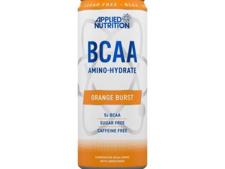 Applied Nutrition BCAA Amino-Hydrate Caffeine Free Cans, Orange Burst - 12 x 330 ml For Cheap