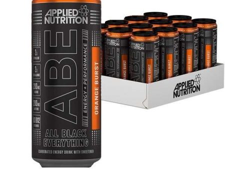 Applied Nutrition ABE Energy + Performance Cans, Orange Burst - 12 x 330 ml Online now