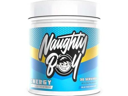 Naughty Boy Energy, Blue Razz Bon Bons - 390 grams Fashion