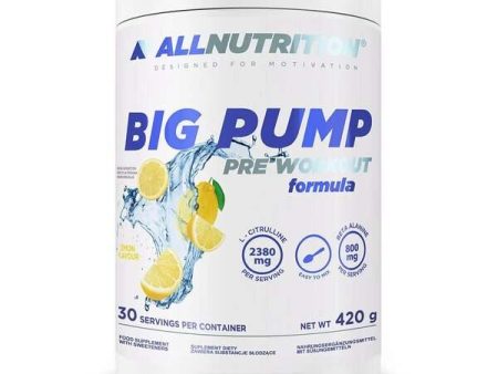 Allnutrition Big Pump, Lemon - 420 grams Online now