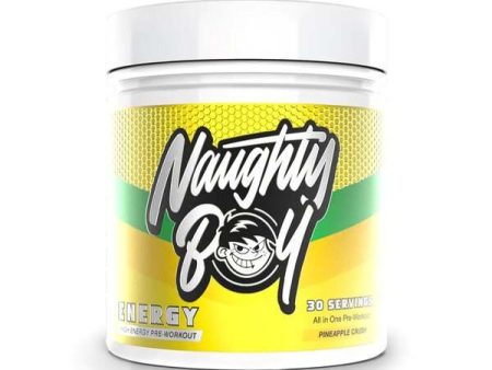 Naughty Boy Energy, Pineapple Crush - 390 grams For Discount