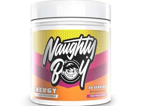 Naughty Boy Energy, Fizzy Peach Sweets - 390 grams Discount