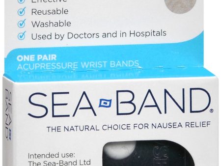 Sea-Band Acupressure Wrist Bands One Pair Online Sale