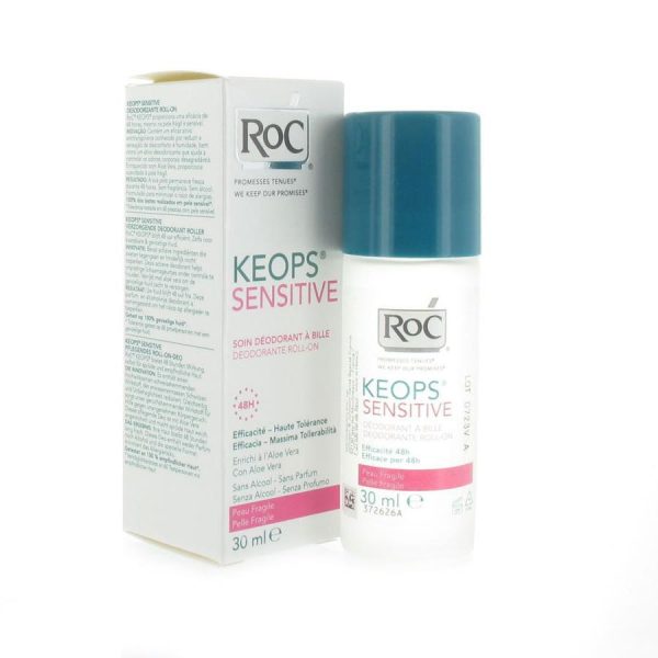 Roc Keops Keops Roll On Deodorant Sensitive Skins Peaux Fragiles  30ml (1.01fl oz) Online