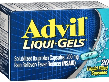 Advil Ibuprofen 200 mg Liqui-Gels Packets Sale