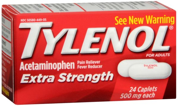 TYLENOL Extra Strength Caplets Fashion