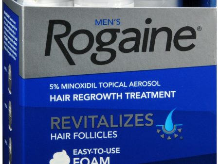 Rogaine Men s Hair Regrowth Treatment Foam Unscented Cheap