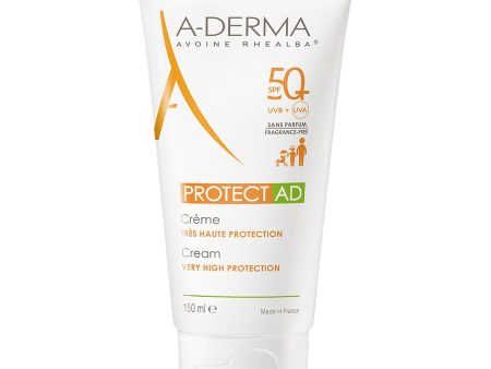 A-Derma Protect High Protection Cream Spf50+ -AD 150ml (5,07fl oz) Online now