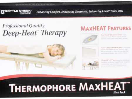 Battle Creek Thermophore MaxHeat Deep-Heat Therapy Heat Pack Large Sale