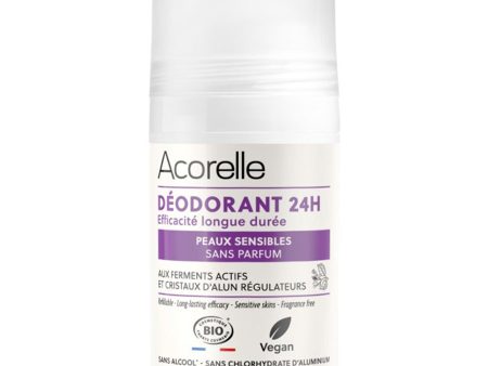 Acorelle Déodorant roll-on 24h efficacité longue durée Sensitive Skin  50ml (1.69fl oz) on Sale