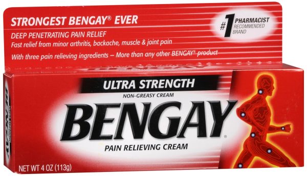 BENGAY Ultra Strength Pain Relieving Cream Online now