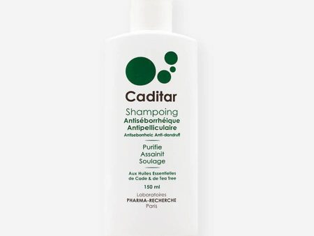 Anti-seborrheic Anti-dandruff Shampoo 150ml Caditar Purifying Sanitizing and Relieving Bio-Recherche Discount