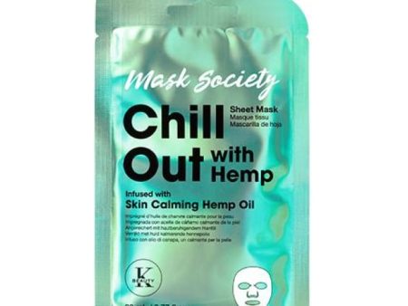 Mask Society - Chill Out With Hemp Sheet Mask Online Sale