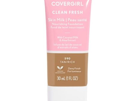 Covergirl Clean Fresh Skin Milk Foundation - Tan Rich Online