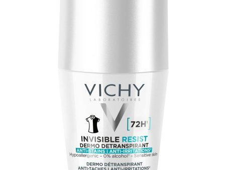 Vichy Deodorants Invisible Resist Détranspirant Anti Irritations 72h  50ml (1.69fl oz) Discount