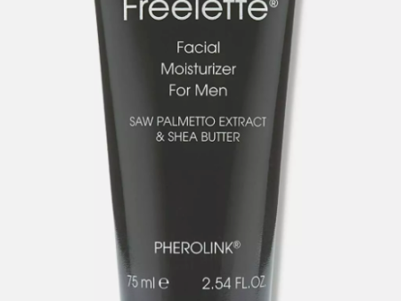 Freelette Daily Face Moisturizer for Men - Hydrating Lotion -Anti-Aging – Lightweight Formula for All Skin Types with Shea Butter and Saw Palmetto Extract 2.54 FlOz. Pherolink Cheap