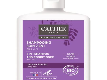 2 in 1 Curls Care Shampoo 250ml Cattier Sale