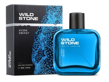 Wild Stone Hydra Energy Parfum for Men, Long Lasting Refreshing Fragrance for Office Wear, 50 ml Sale