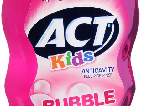 ACT Kids Anticavity Fluoride Rinse Bubblegum Blowout Cheap