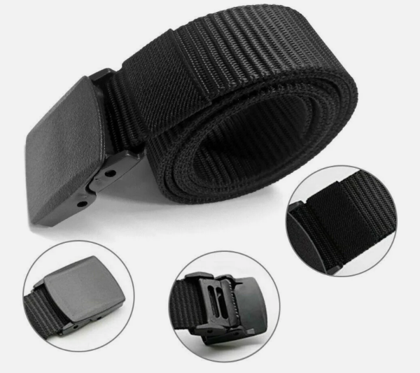 Men Casual Military Tactical Army Adjustable Quick Release Belts Pants Waistband Online now