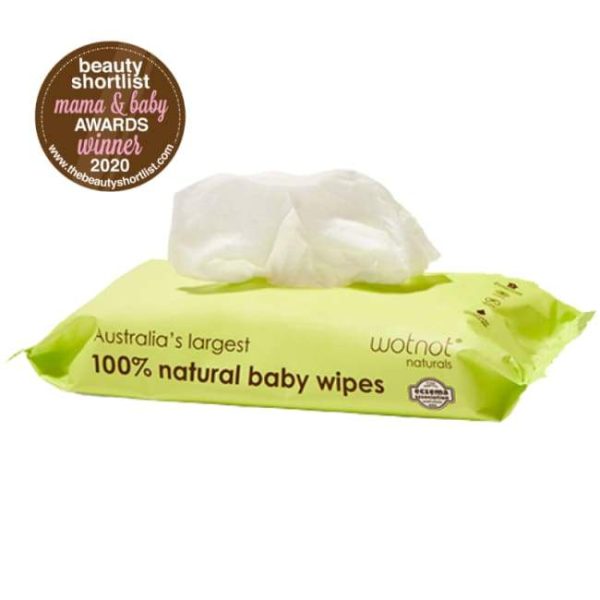 Wotnot 100% Natural Baby Wipes - 70 Pack Online