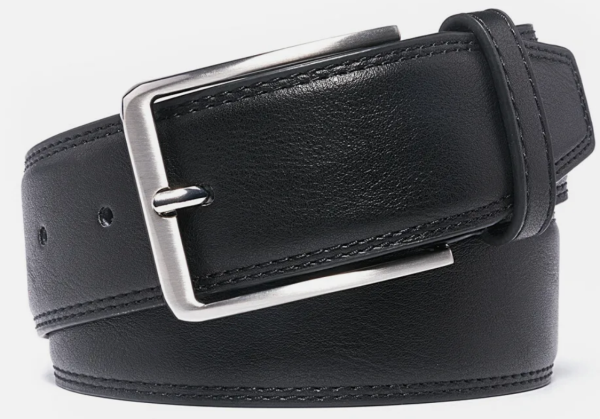 Men s Leather Dress Belt with Single Prong Buckle Belts for Men,1.5 inch Wide Sale