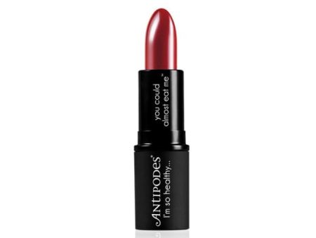 Antipodes Moisture-Boost Natural Lipstick - Oriental Bay Plum For Sale