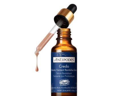 Antipodes Credo Probiotic Ferment Revitalise Serum Fashion