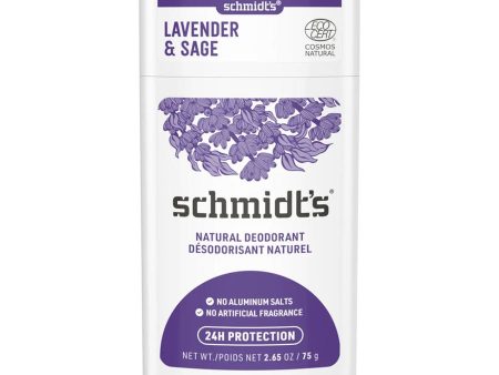 Schmidt S Natural Stick Deodorants 24h Protection 75g Cheap