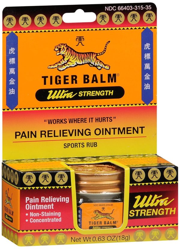 Tiger Balm Pain Relieving Ointment Ultra Strength Cheap