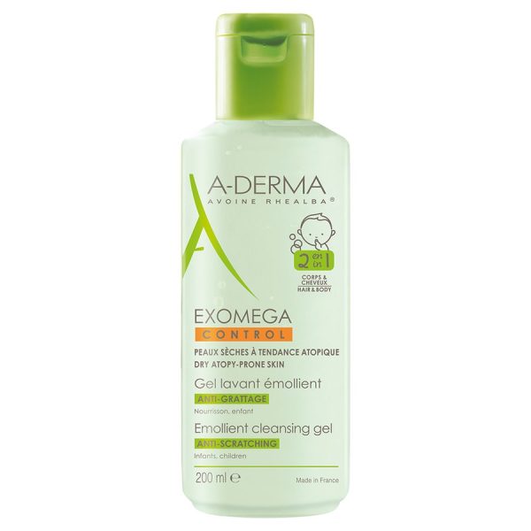 A-Derma Exomega Control Emollient Cleansing Gel on Sale