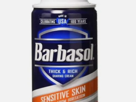 2 Pack Barbasol Sensitive Skin Thick And Rich Shaving Cream 10 Oz Each For Discount