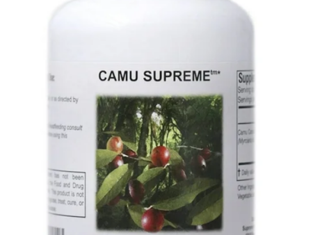 Supreme Nutrition Camu Supreme, 120 Pure Vegetarian 715 mg Capsules | 30 Servings | 2,860 mg per serving on Sale