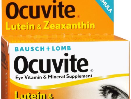 Bausch + Lomb Ocuvite Lutein & Zeaxanthin Capsules Fashion