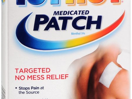 ICY HOT Medicated Patches Extra Strength Arm, Neck & Leg Hot on Sale