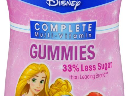 Disney Princess Complete Multi-Vitamin Dietary Supplement Gummies Assorted Flavors Sale