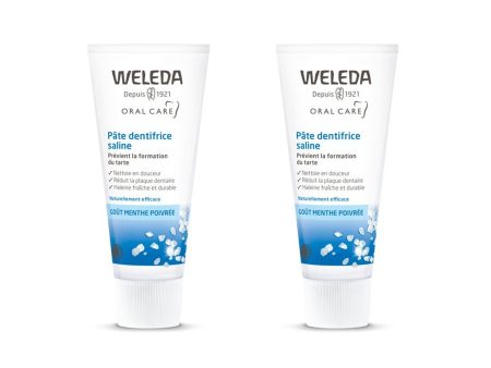 Weleda Salt Toothpaste 75ml x2 (2.53fl oz x2) on Sale