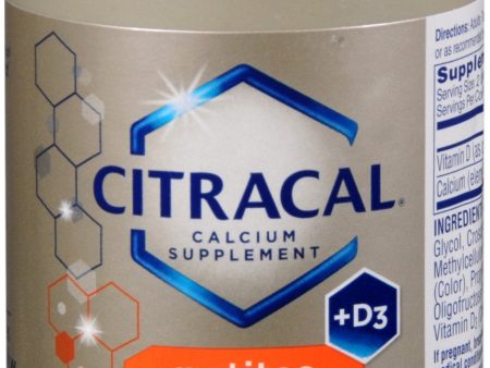 Citracal + D3 Petites Calcium Citrate +D3 Supplement Coated Caplets For Cheap