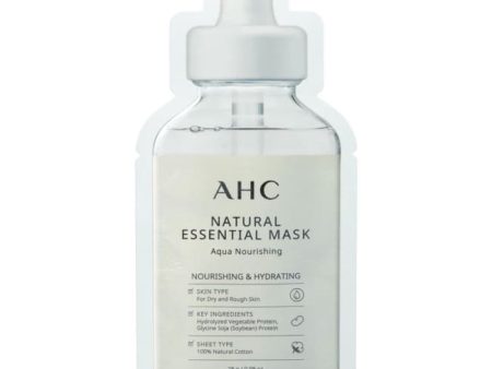 AHC Natural Essential Mask Aqua Nourishing - 5 Pack Fashion