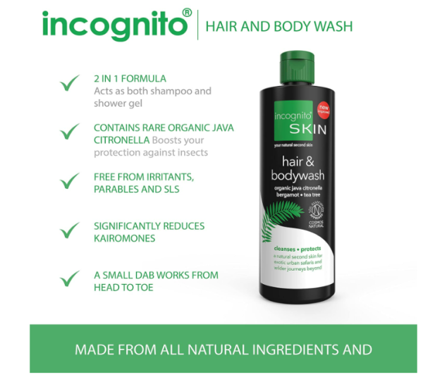 Incognito Hair and Body Wash, 6.7 fl. Oz. Online