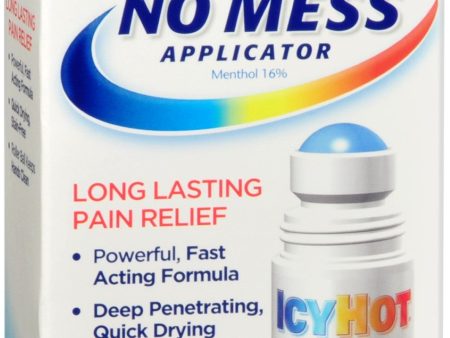 ICY HOT Medicated No Mess Applicator Pain Relieving Liquid Online Sale