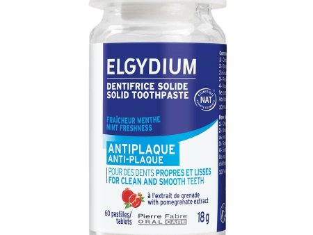 Elgydium Anti-Plaque Toothpaste Fresh Mint 60 tablets Online now