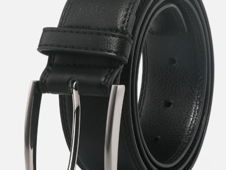 Men s Leather Dress Belt with Single Prong Buckle Belts for Men,1.5 inch Wide Sale