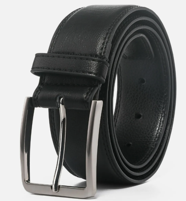 Men s Leather Dress Belt with Single Prong Buckle Belts for Men,1.5 inch Wide Sale