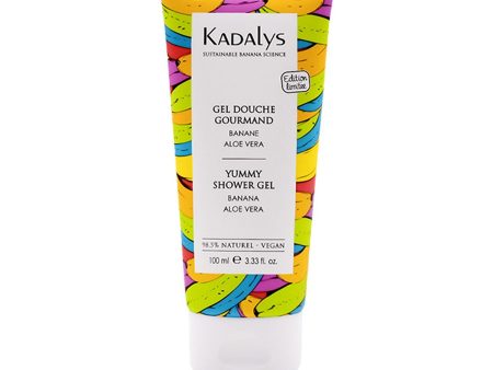 Yellow banana shower gel 100ml Kadalys Online