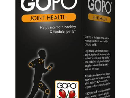 GOPO Joint Health 200 Capsules - Rose-Hip & Vitamin C - Helps maintain healthy & flexible joints Supply